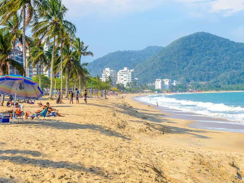 Ap Na Avenida Da Praia คารากัวตาตูบา ภายนอก รูปภาพ